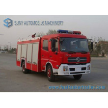 Dongfeng 6m3l 4X2 Wasser und Schaum Tank Feuerwehrwagen